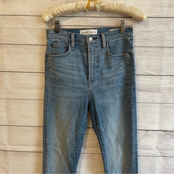 Denim Forum Lola High Rise Skinny Jeans - Picture 3 of 6